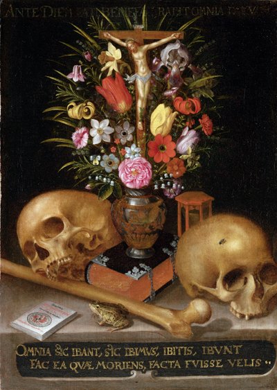 Vanitas martwa natura autorstwa German School