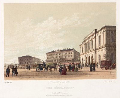 Dworzec Południowy w Wiedniu autorstwa German School