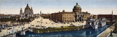 Widok na Berlin na przełomie wieków autorstwa German School