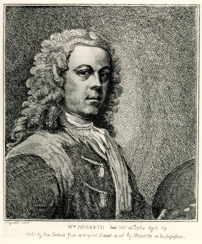 William Hogarth autorstwa German School