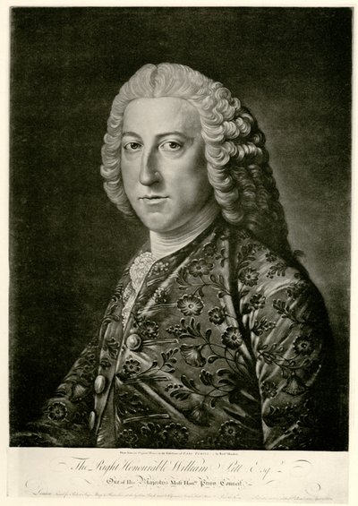William Pitt zm. A. autorstwa German School