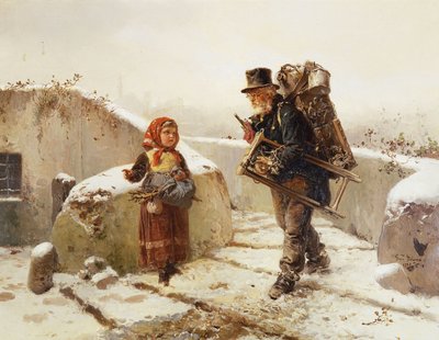 Pedlar autorstwa Gerolamo Induno