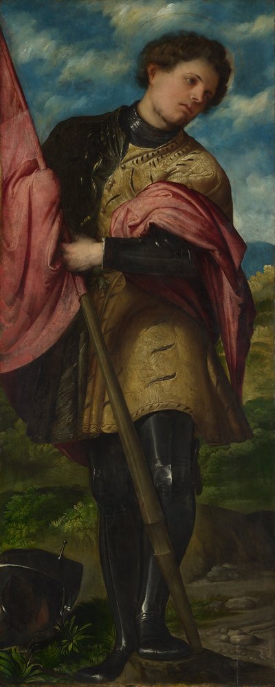 Święty Aleksander, ok. 1524 autorstwa Gerolamo Romanino