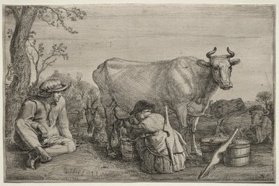 Dojarka autorstwa Gerrit Claesz. Bleker