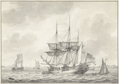 Amerykański statek Harmony Baltimore autorstwa Gerrit Groenewegen