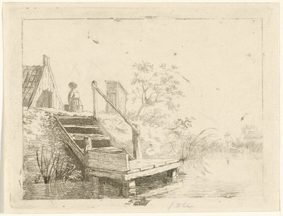 Schody do wody autorstwa Gerrit Lamberts