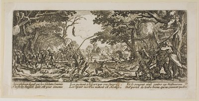 The Peasants Avenge Themselves (Chłopi mszczą się), płyta siedemnasta z The Large Miseries of War (Wielkie nieszczęścia wojny) autorstwa Gerrit Lucasz van Schagen