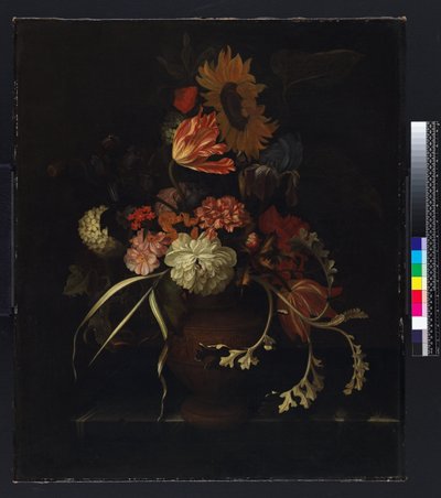 Martwa natura z kwiatami (olej na płótnie) autorstwa Gerrit Pietersz
