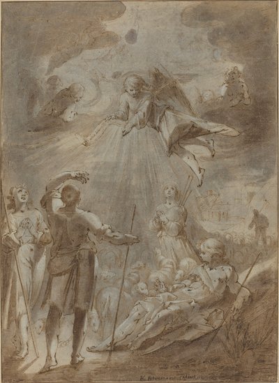 Zwiastowanie pasterzom autorstwa Gerrit Pietersz Sweelinck
