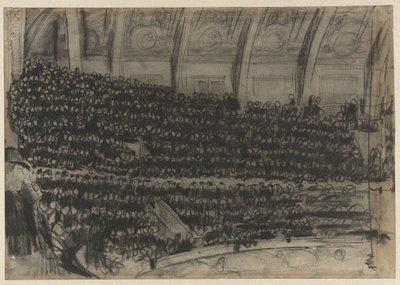 Widzowie na trybunach Circus Carré autorstwa Gerrit Willem Dijsselhof