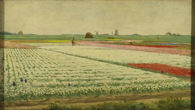 Pola tulipanów autorstwa Gerrit Willem Dijsselhof
