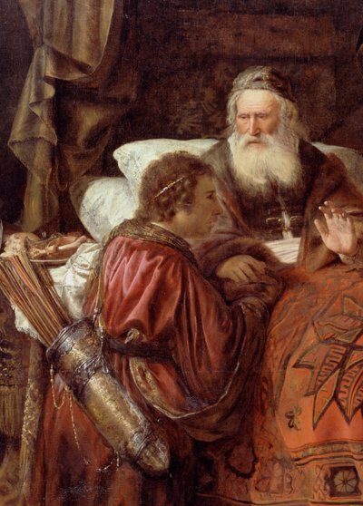 Izaak błogosławi Jakuba autorstwa Gerrit Willemsz. Horst