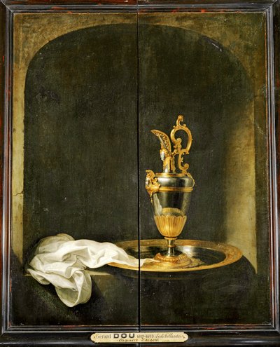 Srebrny orzeł ... autorstwa Gerrit or Gerard Dou