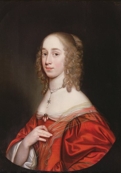 Portret szlachcianki, połowa długości, 1649 autorstwa Gerrit van Honthorst