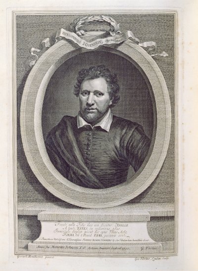 Ben Jonson (1573-1637), ryty przez George