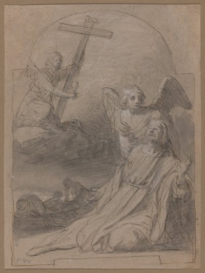 Chrystus w Ogrodzie Oliwnym autorstwa Gerrit van Honthorst