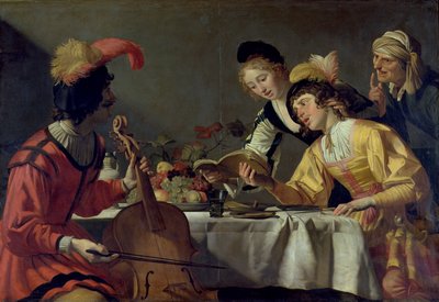 Koncert autorstwa Gerrit van Honthorst