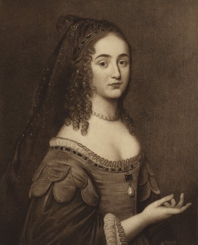Henrietta Maria autorstwa Gerrit van Honthorst