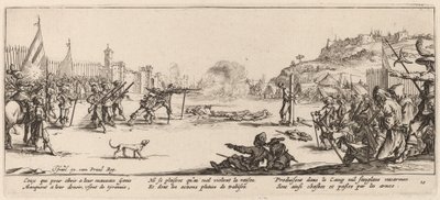 Oddział Strzelecki autorstwa Gerrit van Schagen after Jacques Callot