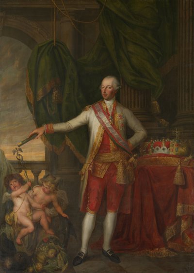 Portret cesarza Józefa II 1741-1790, II poł. autorstwa Gertrude Cornélie Marie de Pélichy