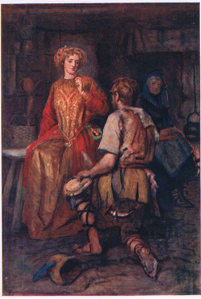 „Często z dzikich lasów, które przywiózł, których purpurowe boki uśmiechały się do czerwieni!”, Stories from the Faerie Queen opublikowane przez George