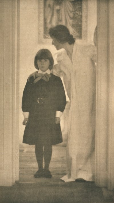 Błogosławiona sztuka Ty wśród kobiet autorstwa Kasebier autorstwa Gertrude Käsebier