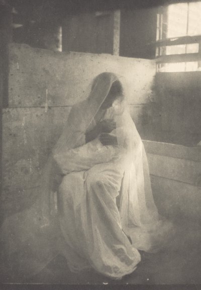 Żłób, ok. 1900. autorstwa Gertrude Käsebier
