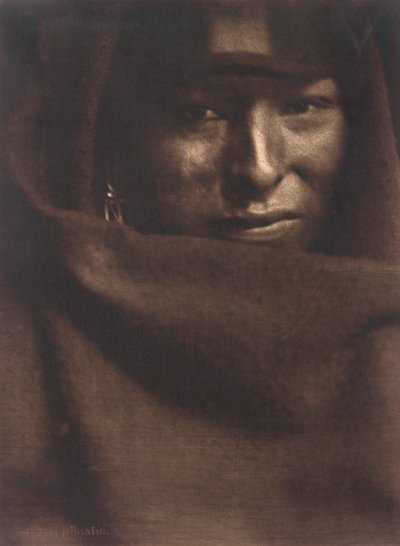„Czerwony człowiek”, Gertrude Kasebier autorstwa Gertrude Käsebier
