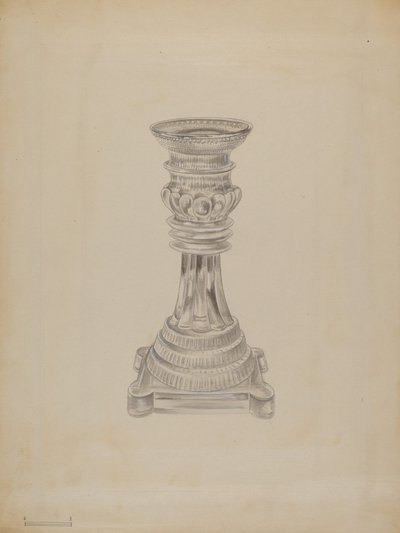 Świecznik, 1935-1942. autorstwa Gertrude Lemberg