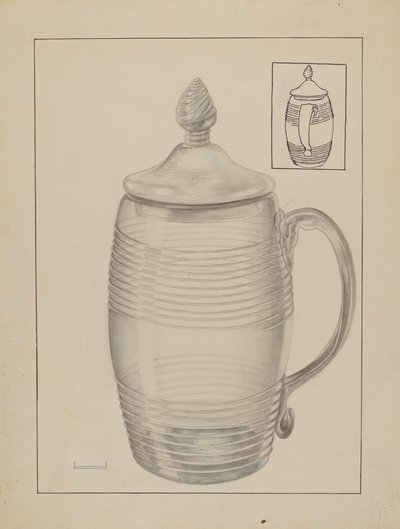 Zakryty Kubek, ok. 1936. autorstwa Gertrude Lemberg