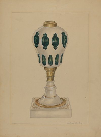Lampa, ok. 1936. autorstwa Gertrude Lemberg