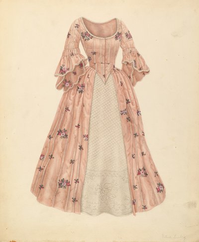 Sukienka halka, ok. 1900 r. 1941. autorstwa Gertrude Lemberg