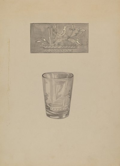 Kieliszek do whisky, 19351942. autorstwa Gertrude Lemberg