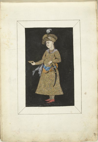 Miniatura perska autorstwa Gesina ter Borch (possibly)