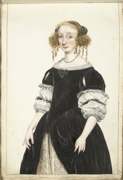 Portret Petronelli de Waert autorstwa Gesina ter Borch