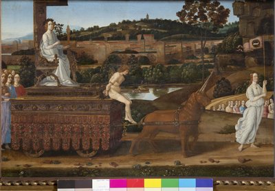 Triumf Czystości, ok. 1485 autorstwa Gherardo di Giovanni