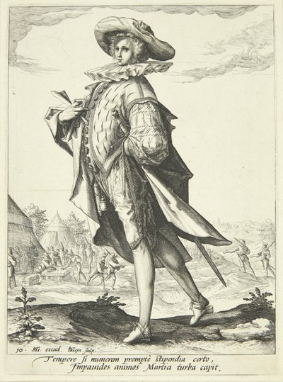 Kasjer autorstwa Gheyn, Jacques II de