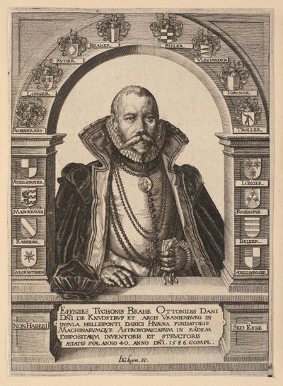 Tycho Brahe autorstwa Gheyn, Jacques II de