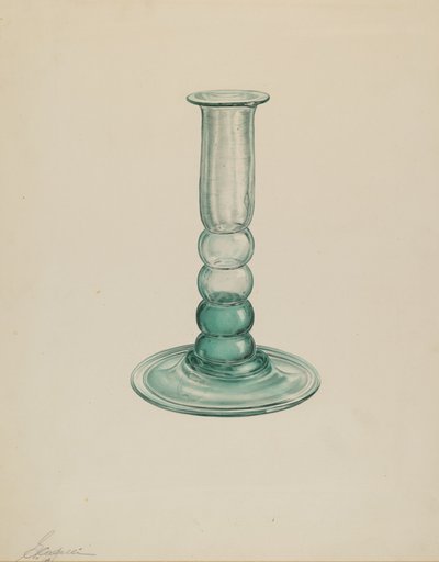 Świecznik, 1935-1942. autorstwa Giacinto Capelli
