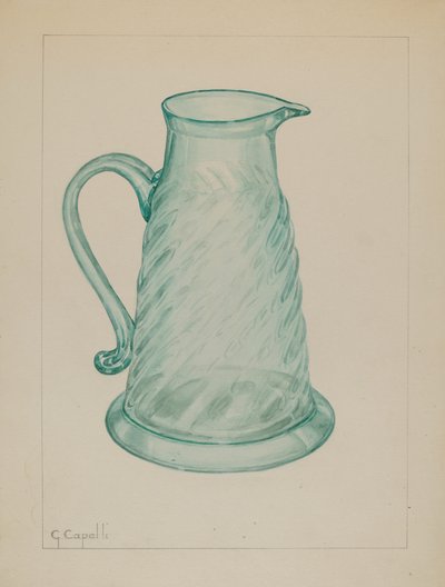 Melasa Dzbanek, ok. 1937. autorstwa Giacinto Capelli