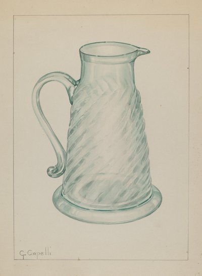 Melasa Dzbanek, ok. 1937. autorstwa Giacinto Capelli