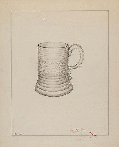 Kubek, ok. 1937. autorstwa Giacinto Capelli