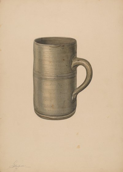 Kubek, ok. 1940. autorstwa Giacinto Capelli