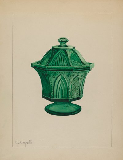 Cukiernica, ok. 1937. autorstwa Giacinto Capelli
