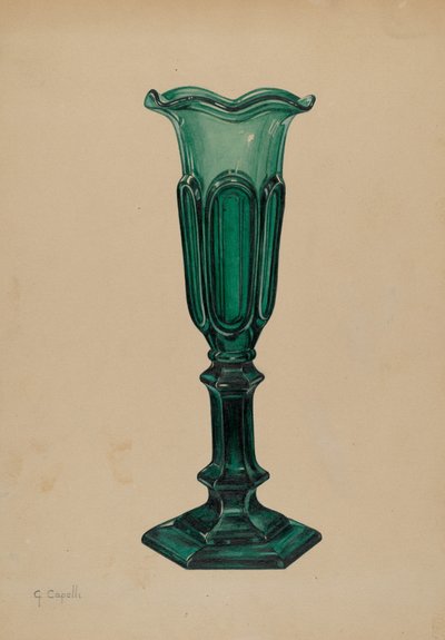 Wazon, ok. 1937. autorstwa Giacinto Capelli
