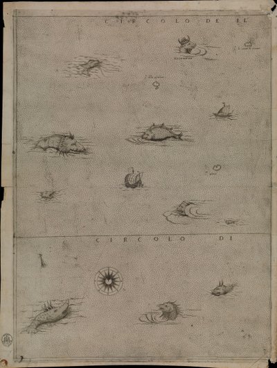 Mapa Afryki autorstwa Giacomo Gastaldi