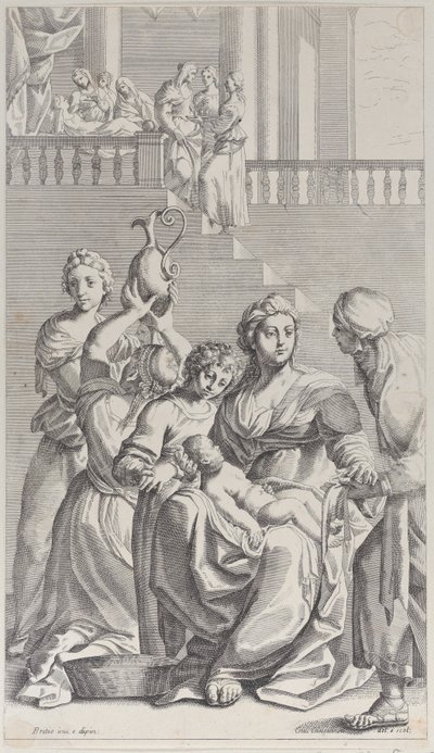 Narodziny św. Benedykta, 1687-1717. autorstwa Giacomo Maria Giovannini