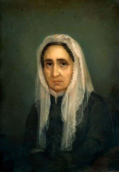 Portret Marii Mazzini Obraz Giacomo Ulisse Borzino (XIX w.) Geny, Museo del Risorgimento autorstwa Giacomo Ulisse Borzino