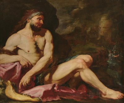 Samson zwycięski autorstwa Giambattista Langetti