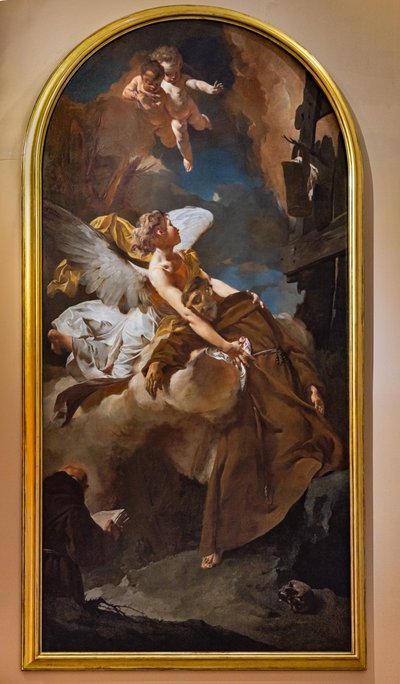 Ekstaza św. Franciszka autorstwa Giambattista Piazzetta